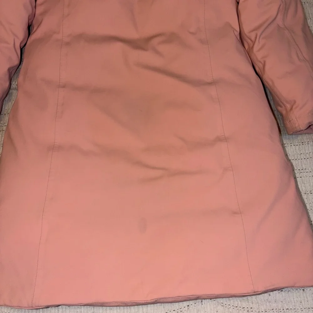 Triple FAT Goose Womens Pink Down Parka Arctic Temperature Coat TDW9234G Size 10